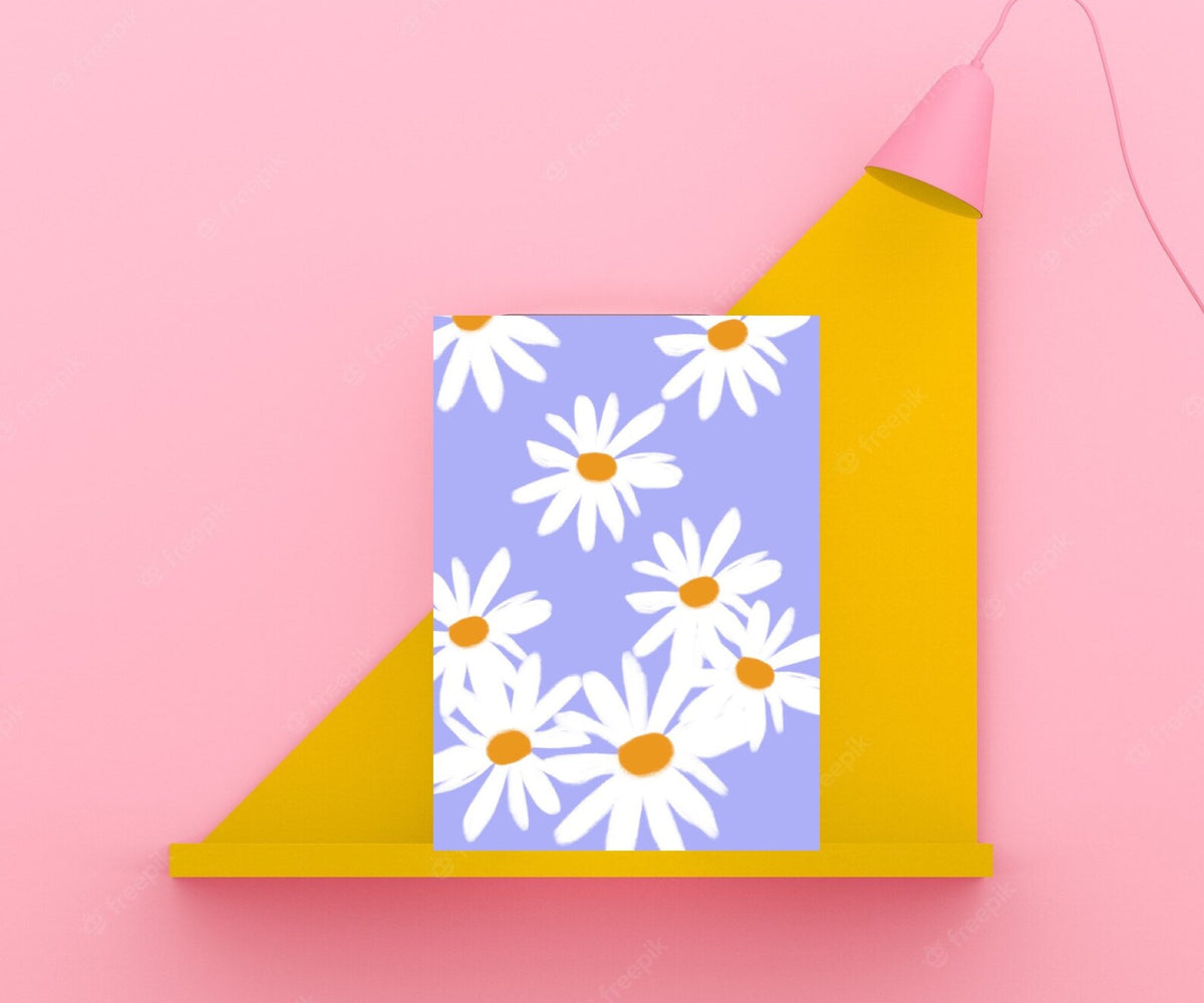 Postkarte | Gänseblümchen