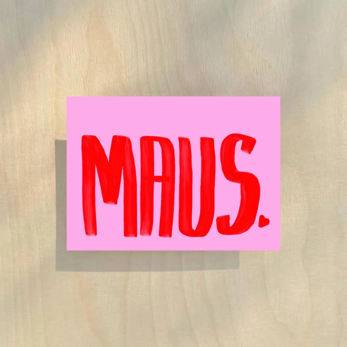 Postkarte | Maus