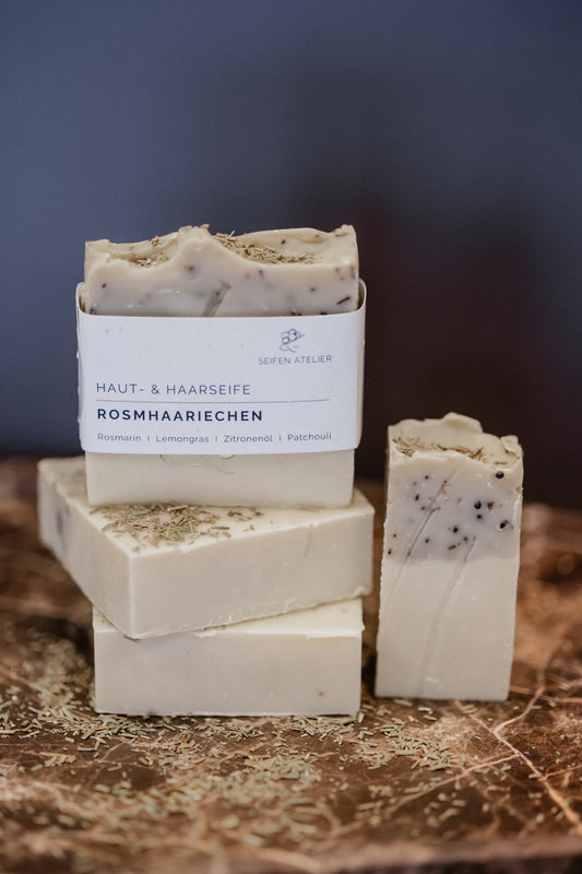 Haut- und Haarseife RosmHAARiechen