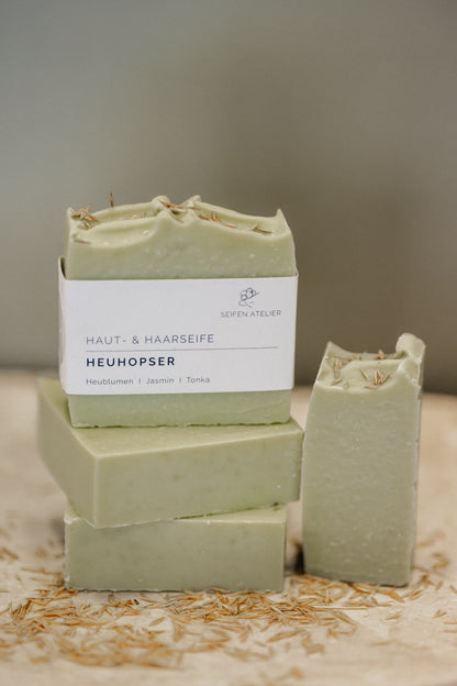 Haut- und Haarseife HeuHopser
