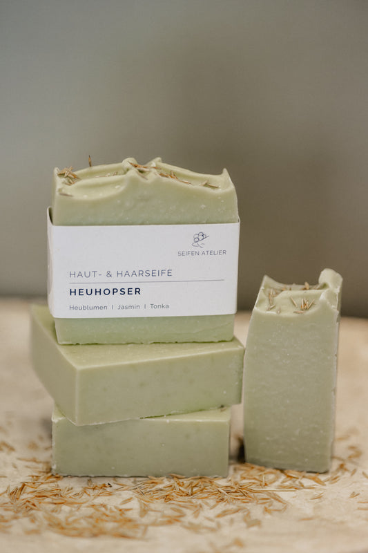 Haut- und Haarseife HeuHopser