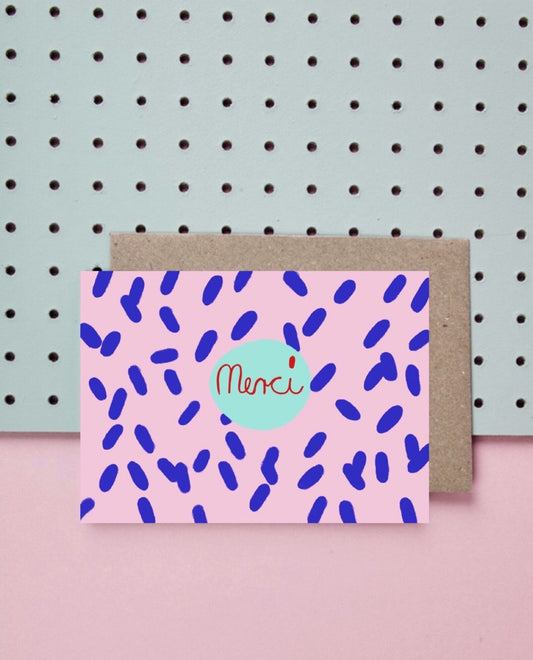 Postkarte | Merci
